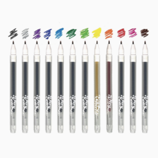 Very Berry: Strawberry Scented Gel Pens (Set of 12)
