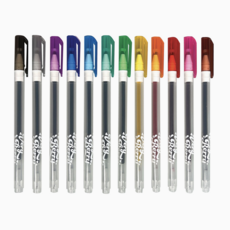 Very Berry: Strawberry Scented Gel Pens (Set of 12)