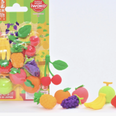 Iwako Fruit Erasers