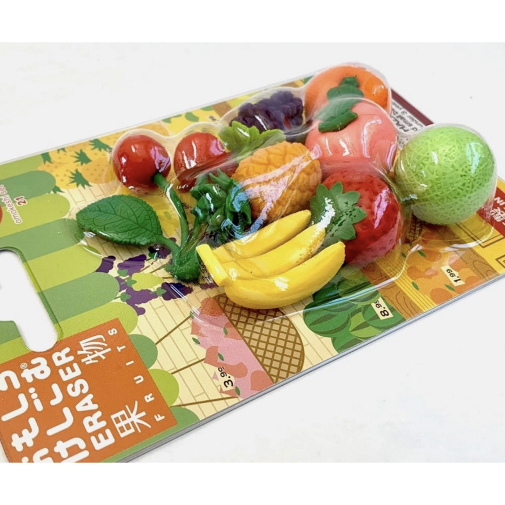 Iwako Fruit Erasers