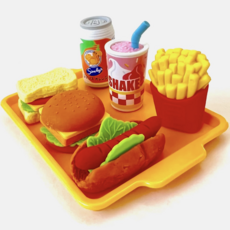 Iwako Fast Food Eraser Set