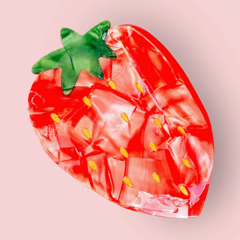 Strawberry Claw Clip