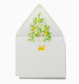 Lemon Fancy Pants Letterpress Notecards