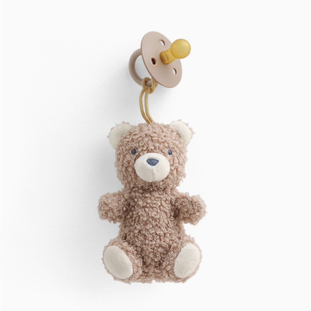 Bitzy Pal Natural Rubber Pacifier & Plush