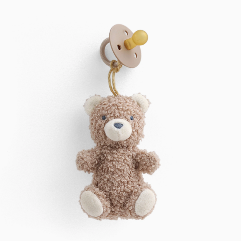 Bitzy Pal Natural Rubber Pacifier & Plush