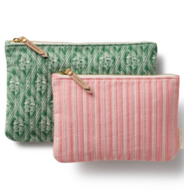 Rose Study Quilted Pouch Set