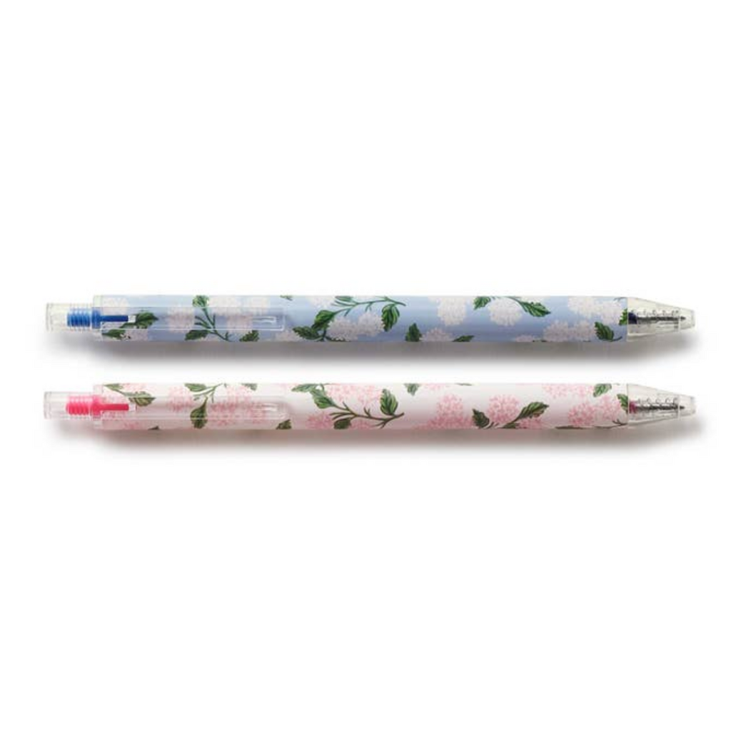 Hydrangea Gel Pen Set of 2