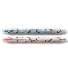 Hydrangea Gel Pen Set of 2