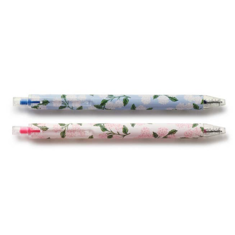 Hydrangea Gel Pen Set of 2