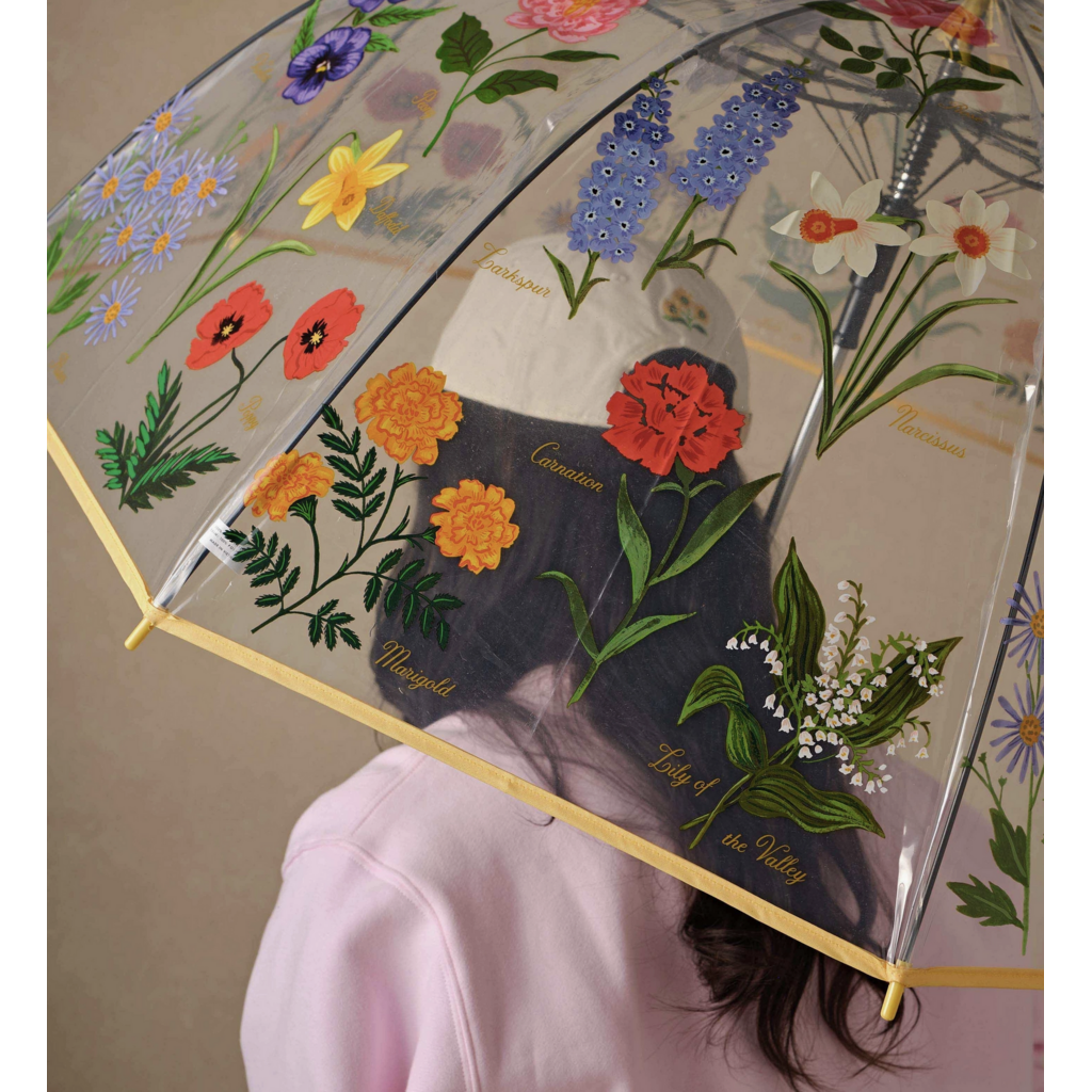 Garden Study Clear Umbrella
