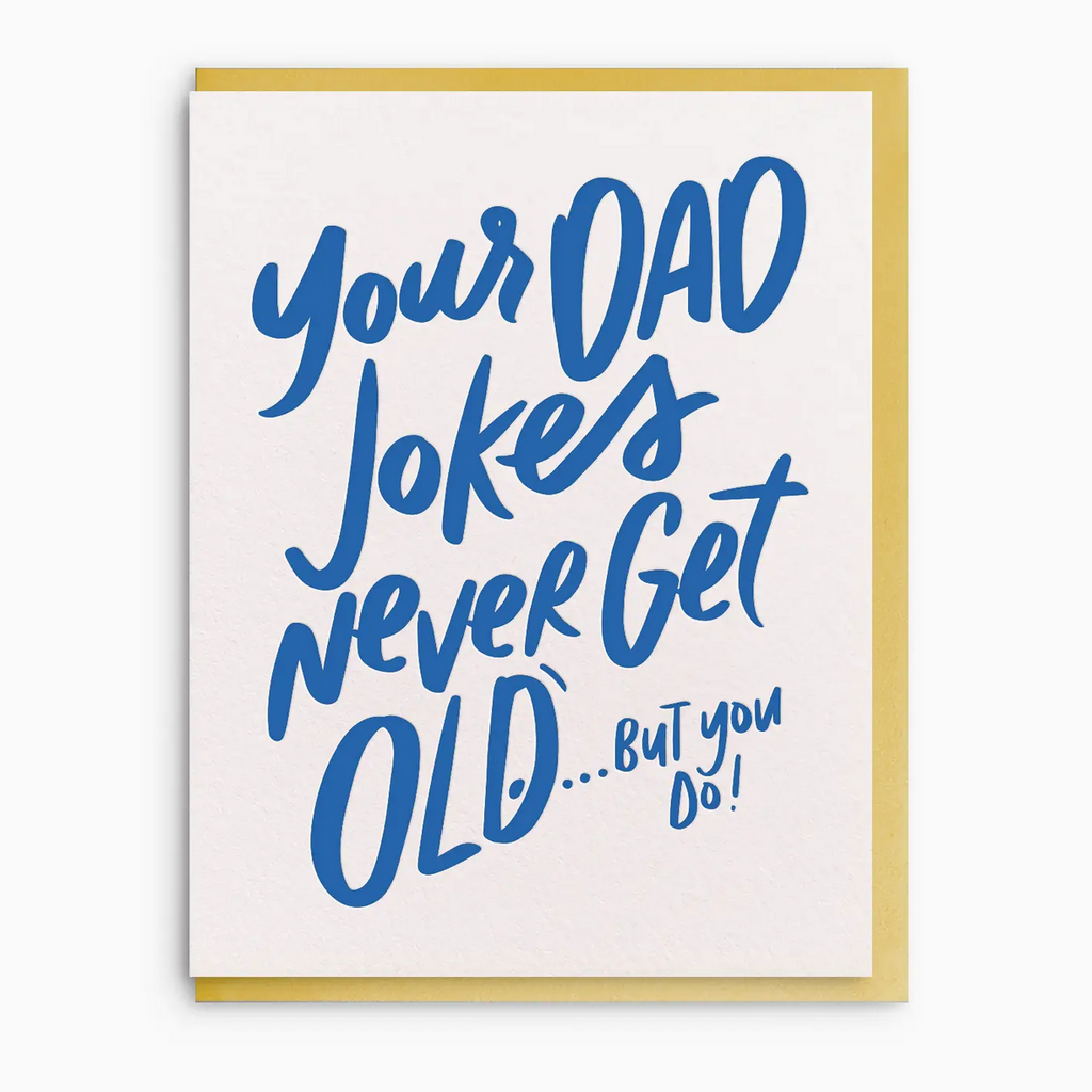 Dad Jokes Birthday Greeting Card