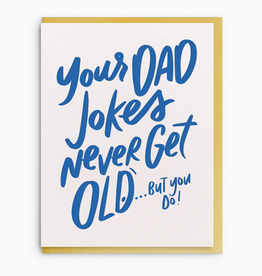 Dad Jokes Birthday Greeting Card