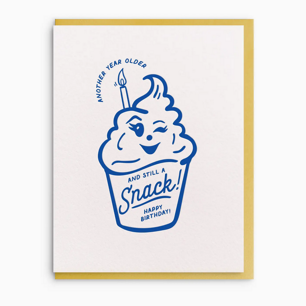 Snack Birthday Greeting Card