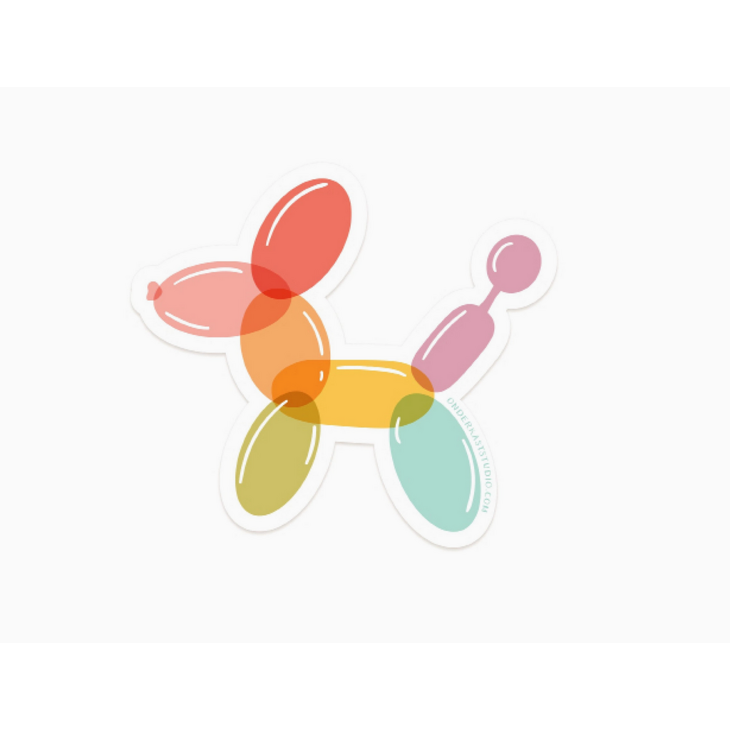 Balloon Animal Sticker