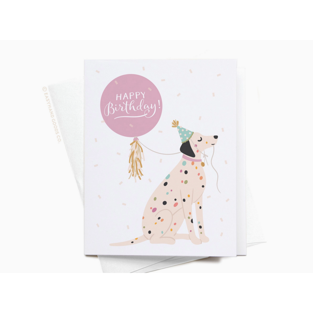Happy Birthday Dalmatian Card