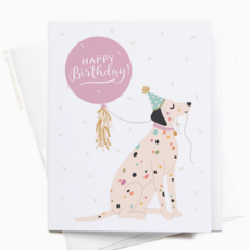 Happy Birthday Dalmatian Card