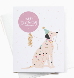 Happy Birthday Dalmatian Card