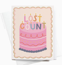 Lost Count Birthday Candles Greeting Card