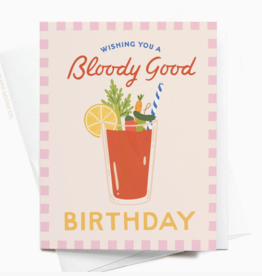 Wishing You A Bloody Good Birthday Card