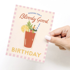 Wishing You A Bloody Good Birthday Card