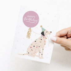 Happy Birthday Dalmatian Card