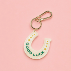 Good Luck Horseshoe Keychain & Bag Charm