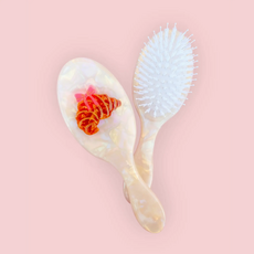 When In Paris Croissant Hair Brush