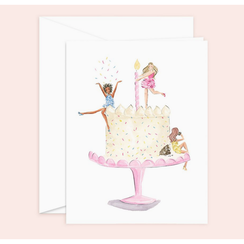 Birthday Cake Greeting Card