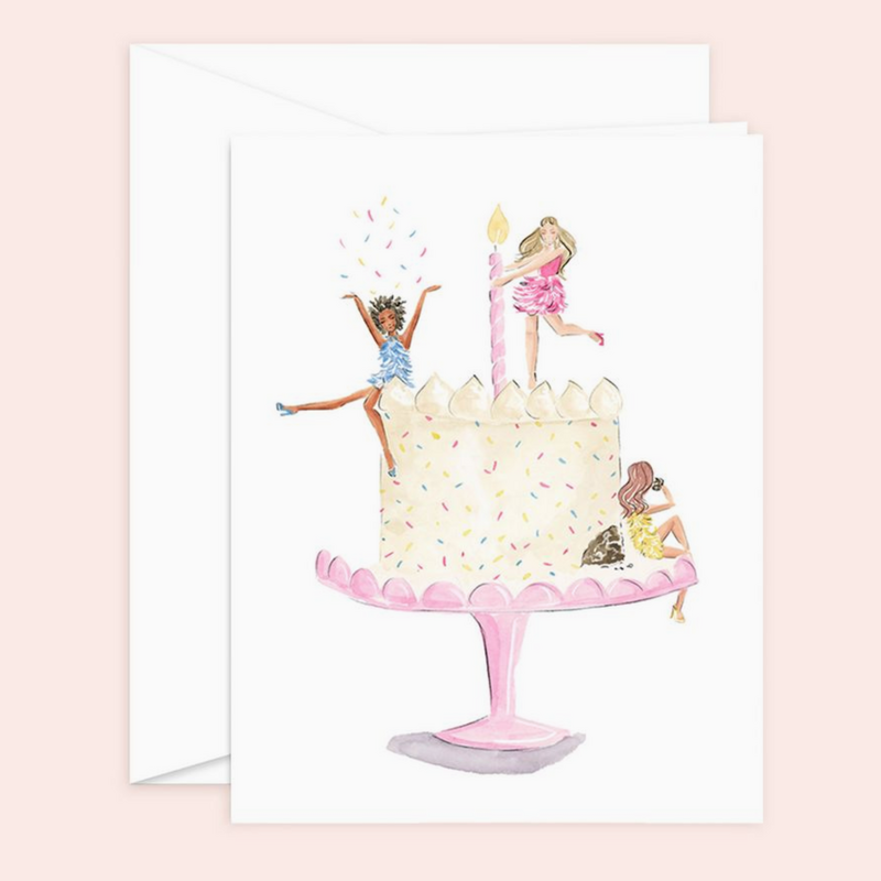 Birthday Cake Greeting Card