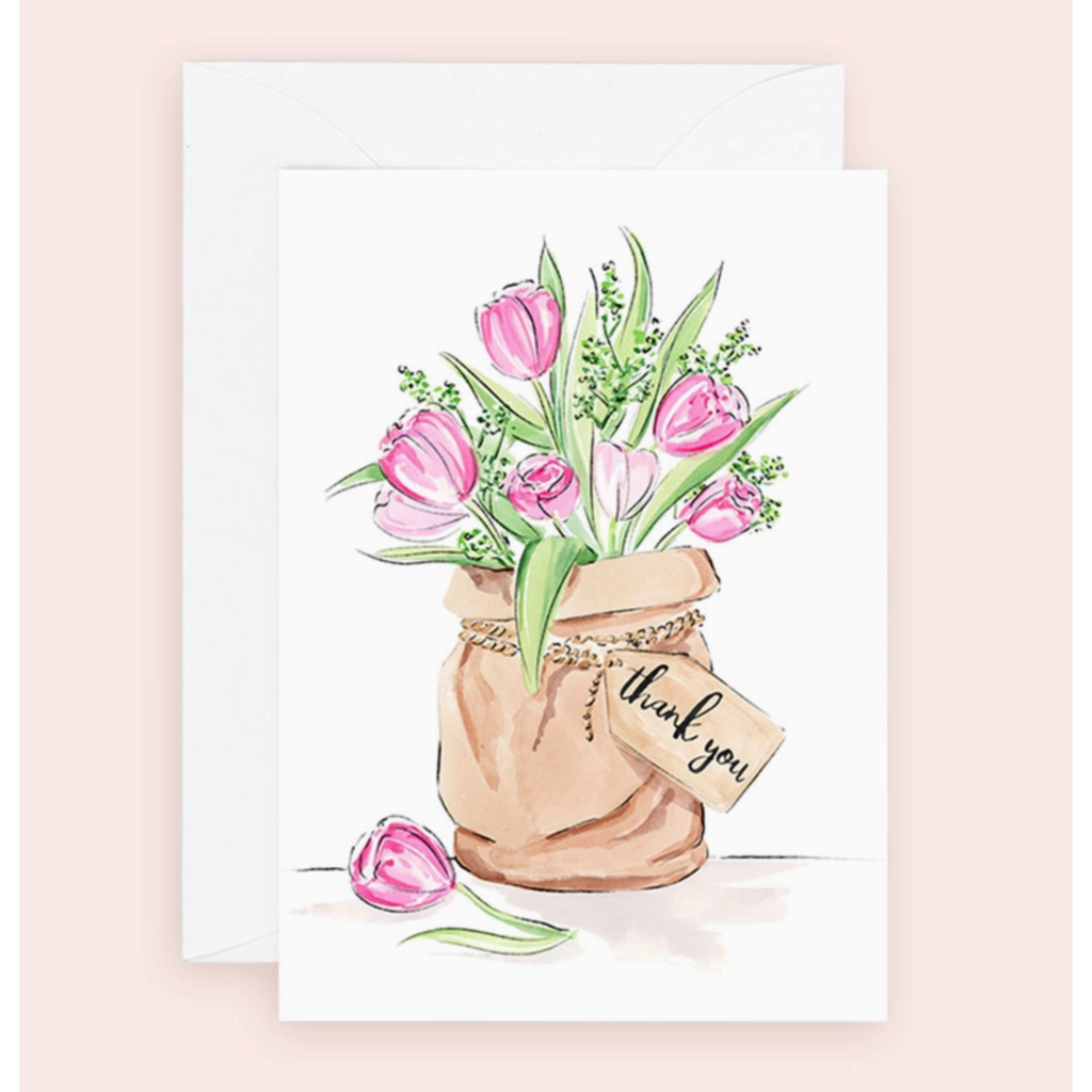 Thank You Blooms Mini Card