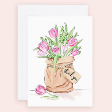 Thank You Blooms Mini Card