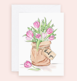 Thank You Blooms Mini Card