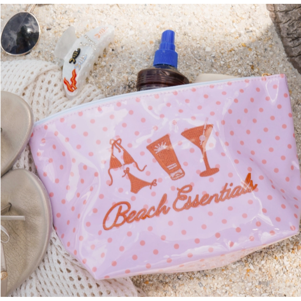 Beach Essentials Clear Coat Bag