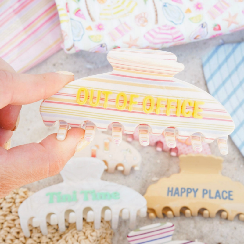 Out Of Office Hair Clip