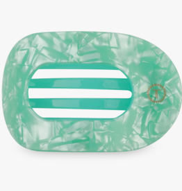 Spring Splash Large Flat Round Hair Clip