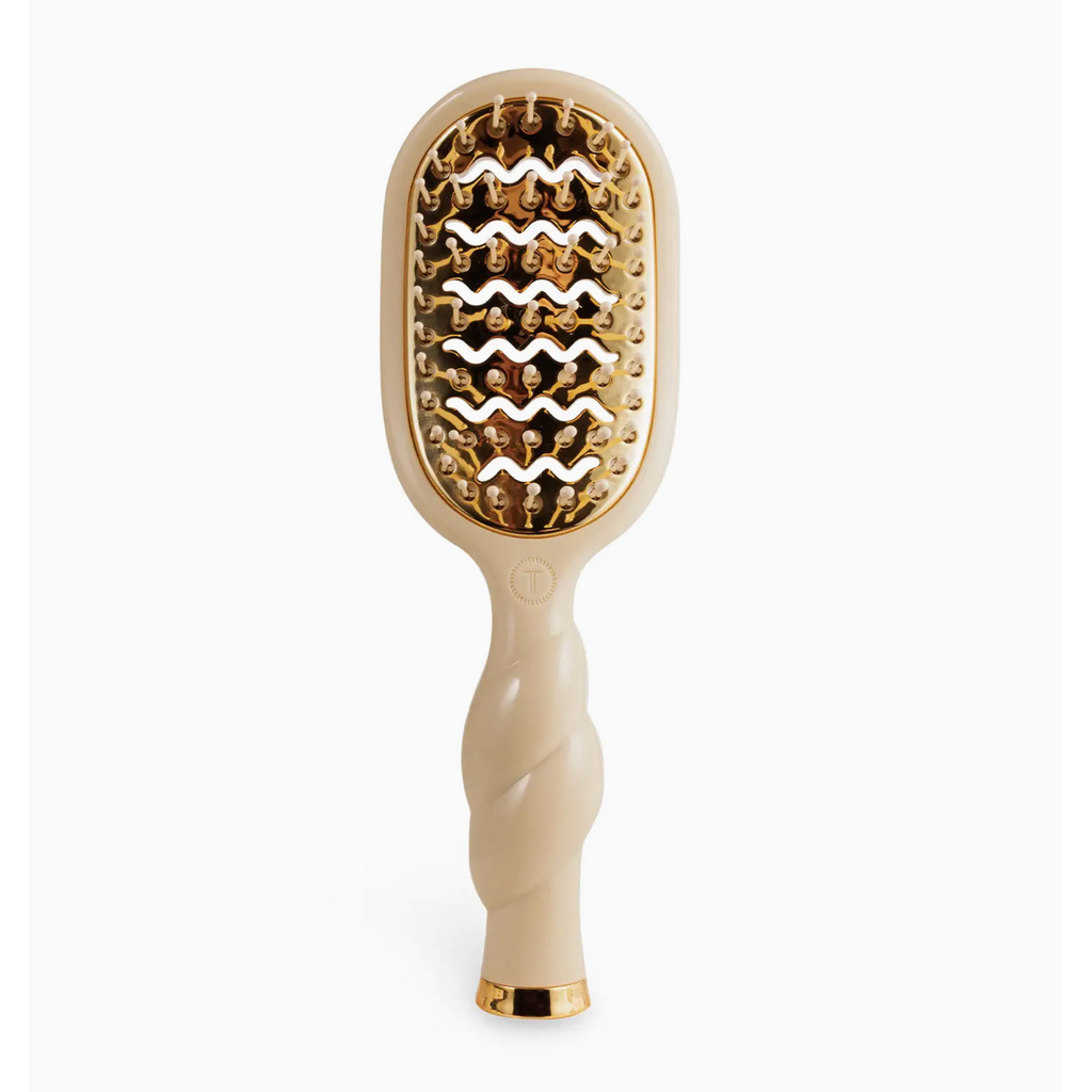 Tan Mini Vented Brush