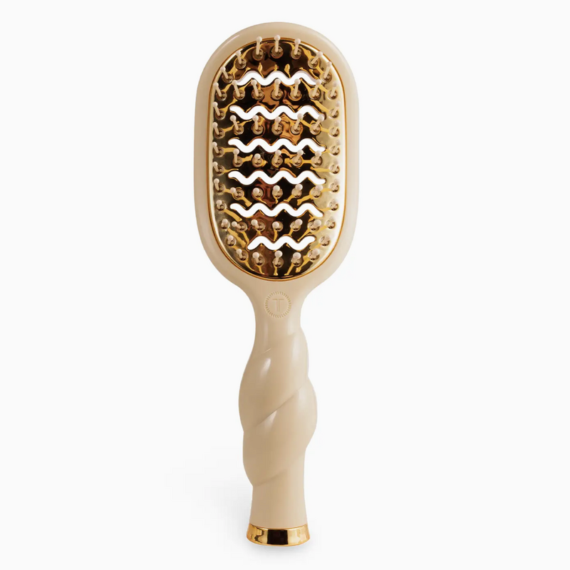 Tan Mini Vented Brush
