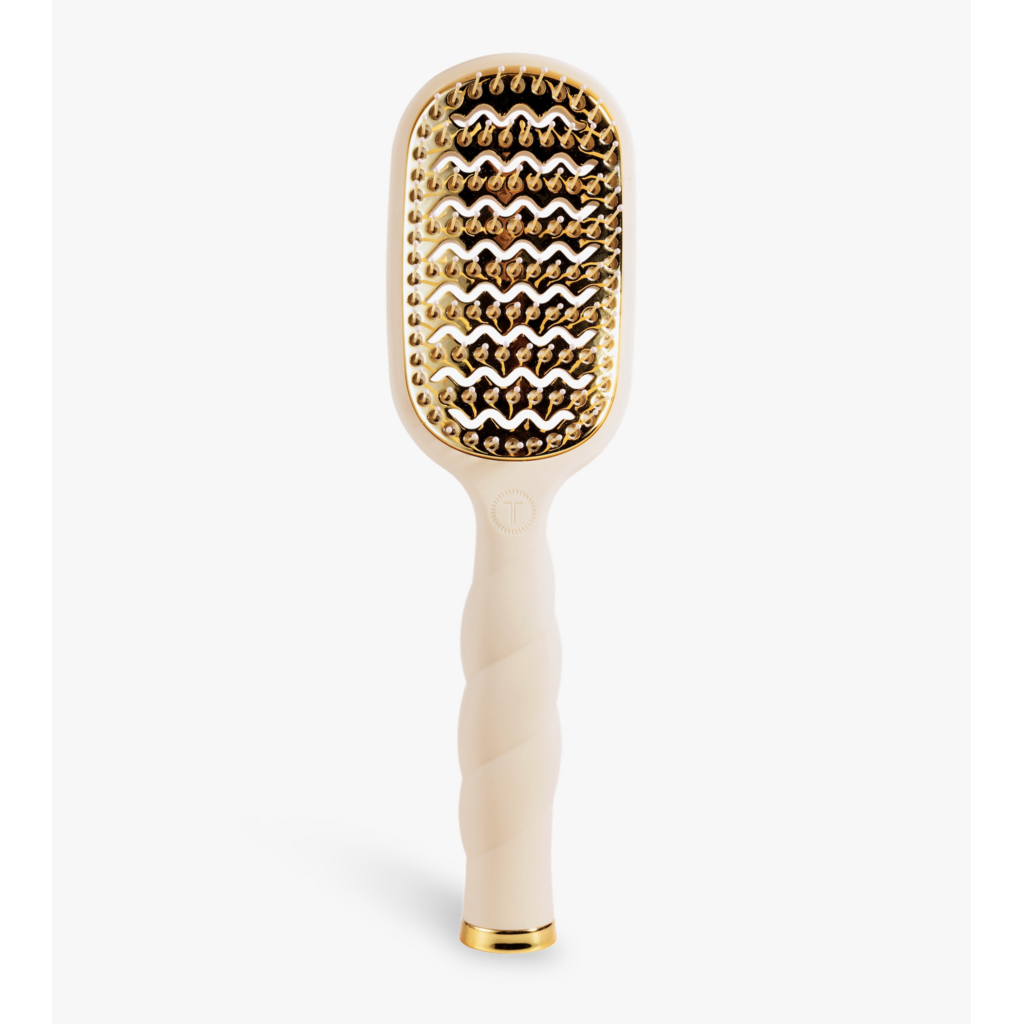 Vented Hair Brush - Tan