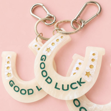Good Luck Horseshoe Keychain & Bag Charm
