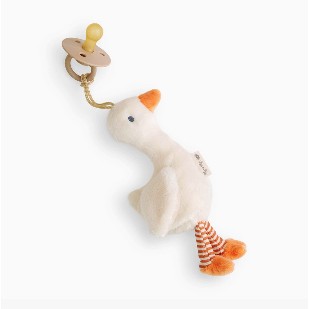 Bitzy Pal Natural Rubber Pacifier & Plush