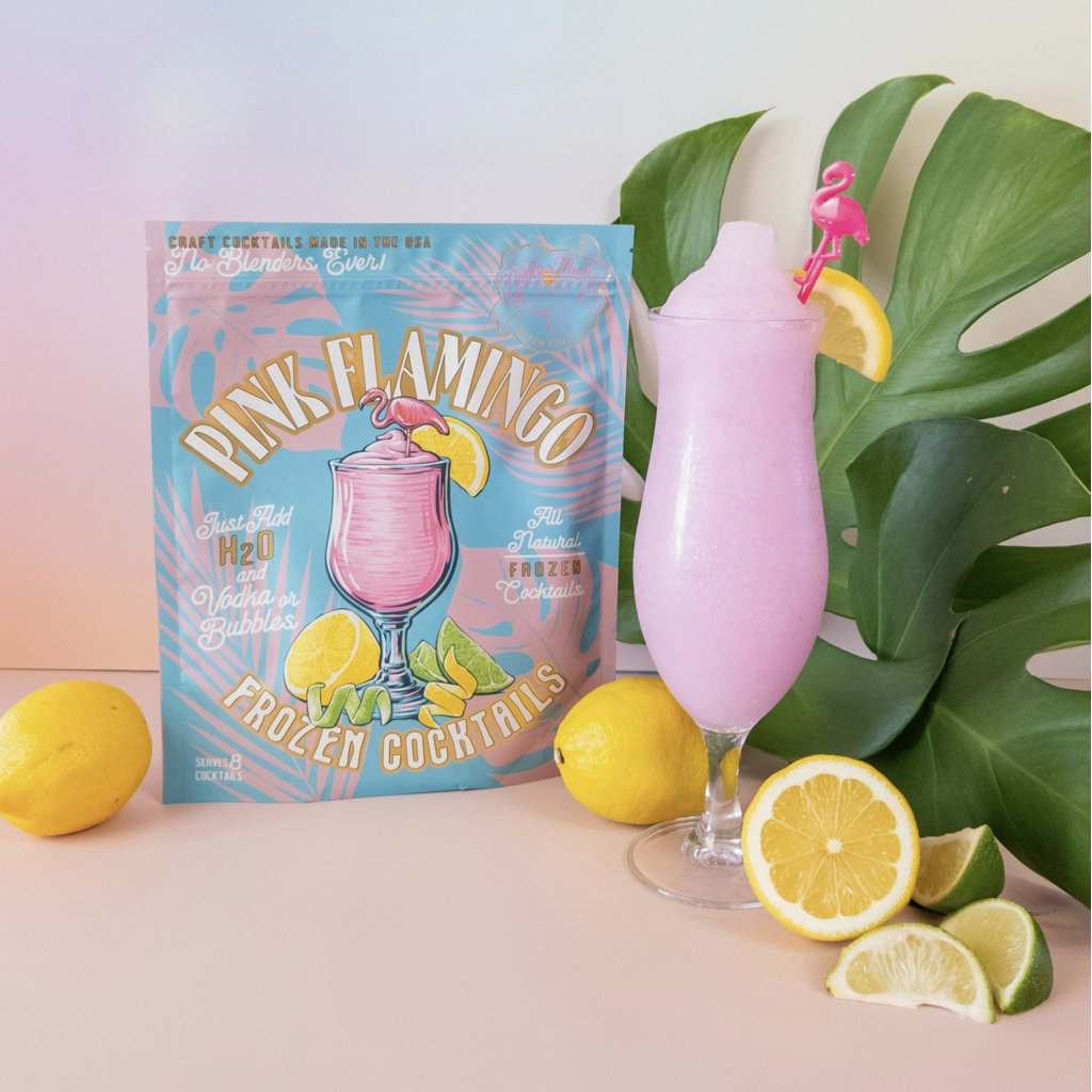 Pink Flamingo Frozen Cocktail
