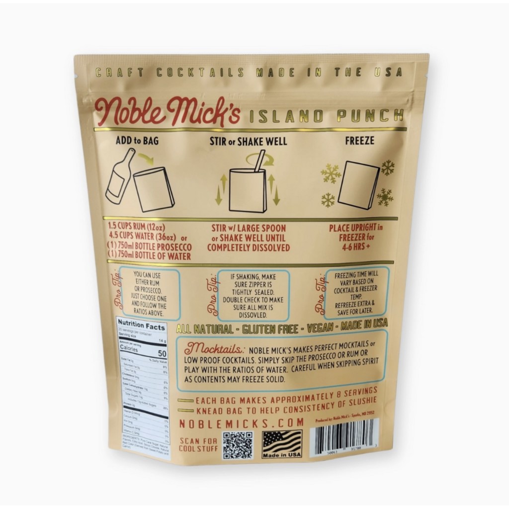 Island Punch Frozen Cocktail