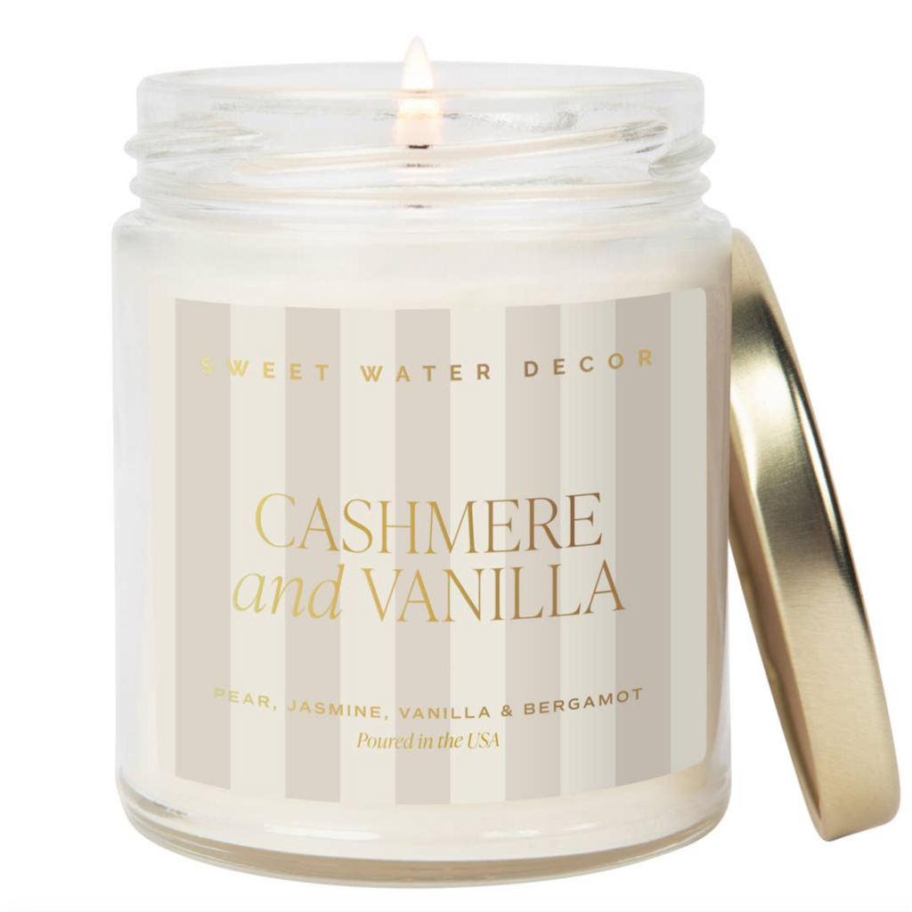 Cashmere & Vanilla 9oz Soy Candle