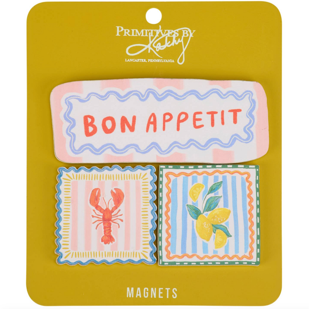 Bon Appetit Magnet Set