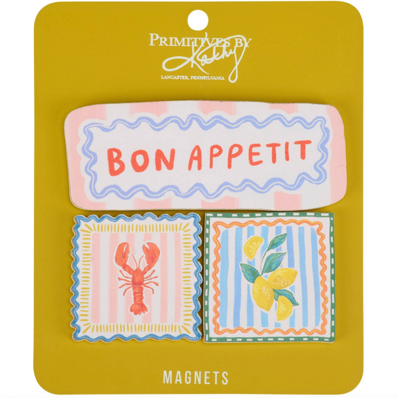 Bon Appetit Magnet Set