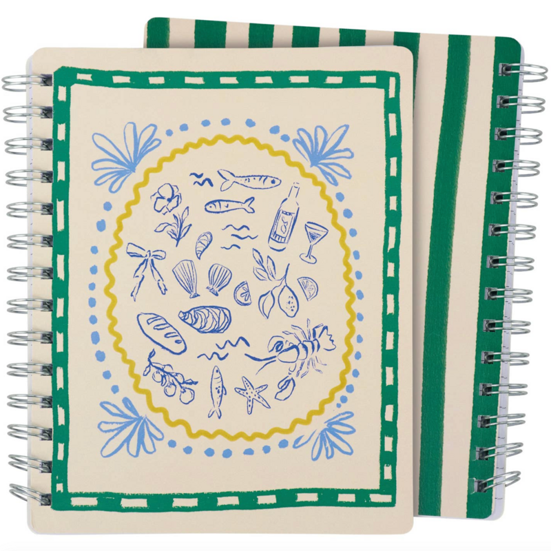 Italian Coastal Spiral Notebook