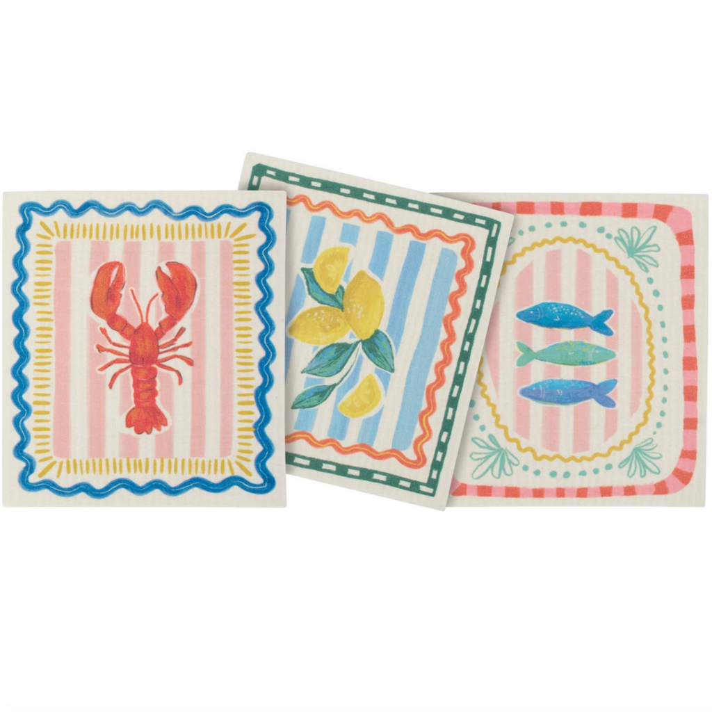 Italian Coastal Swedish Cloth Set