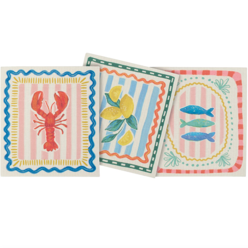 Italian Coastal Swedish Cloth Set