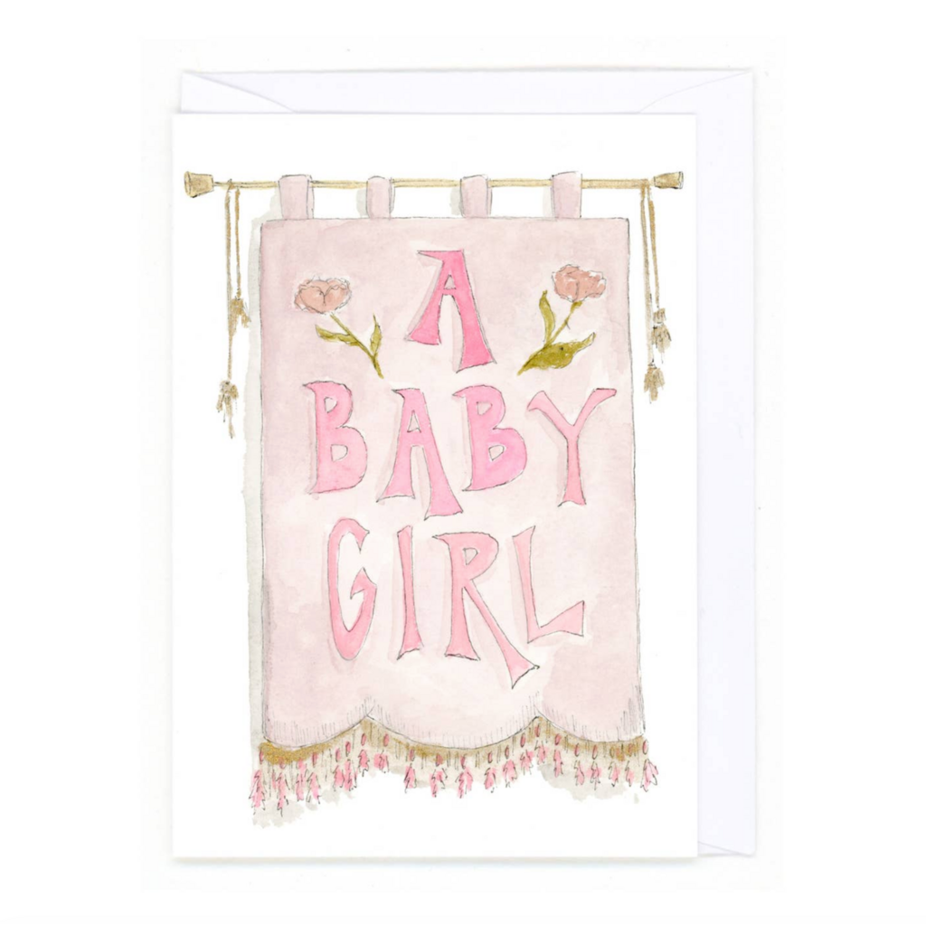 A Baby Girl Card