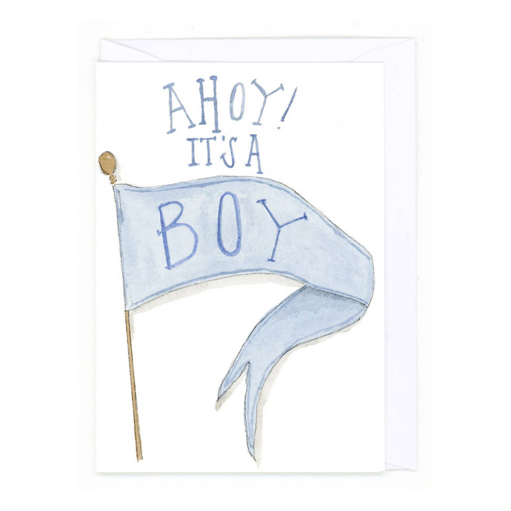 Ahoy A Boy Card